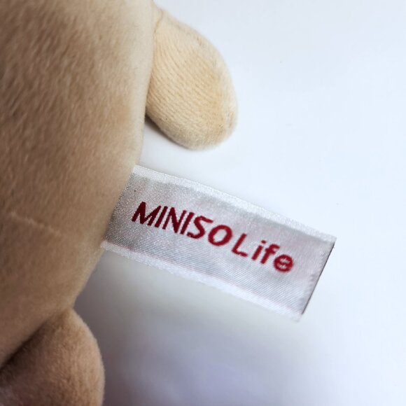 Miniso Life Plush Stuffed Animal Dog Soft Doll Pendent 7" New - Picture 6 of 8